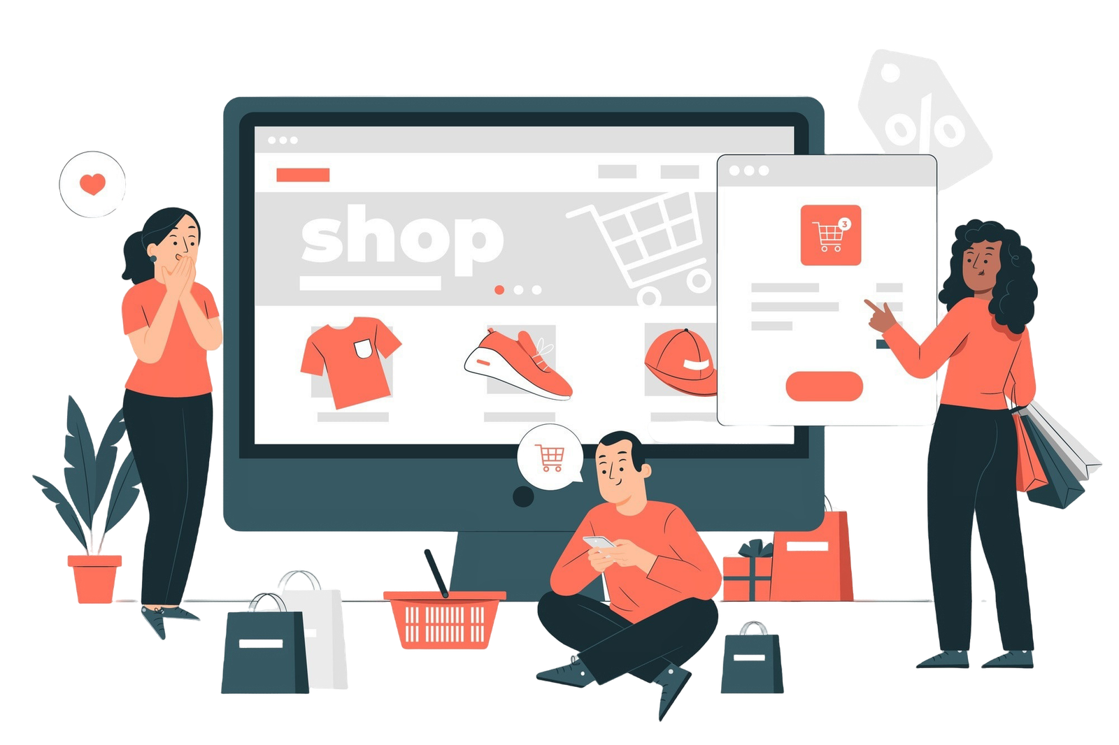 Création de sites vitrines et e-commerce